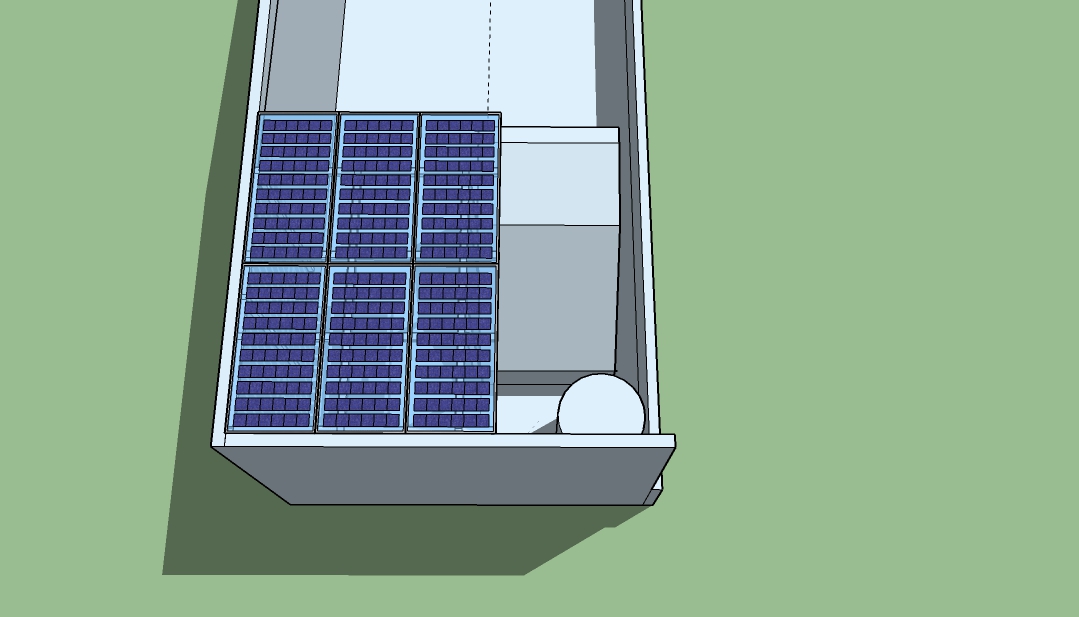 Pemasangan Solar panel di mangga dua, jakarta utara