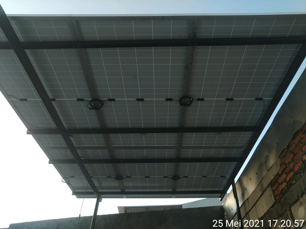 Pemasangan Solar panel di mangga dua, jakarta utara